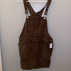 Brown overalls